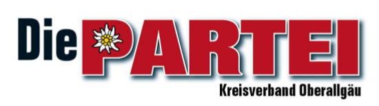 Wählt die Partei - Sie ist wirklich sehr gut!